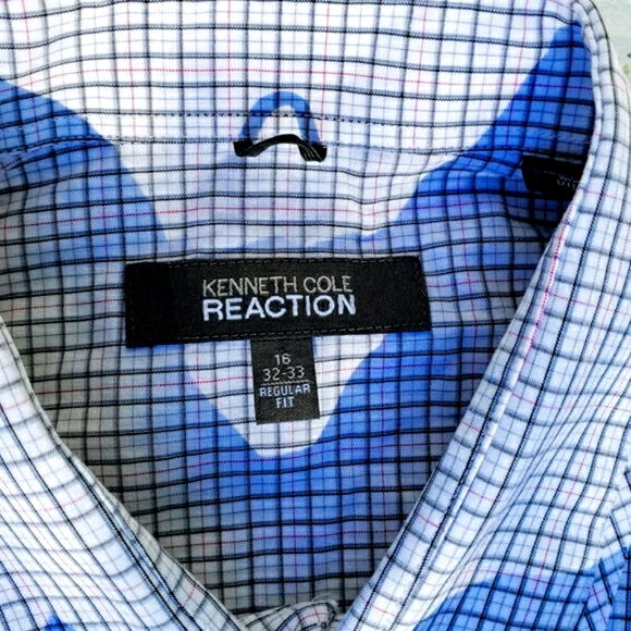 Kenneth Cole Reaction Long Sleeve Shirt - Picture 3 of 8